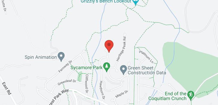 map of 176 SYCAMORE DRIVE